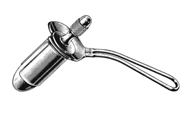 Fansler Operating Speculum, Slotted Tube, 1 3/8" (3.5 Cm) Diameter, 2 3/8" Long (6.0 Cm)